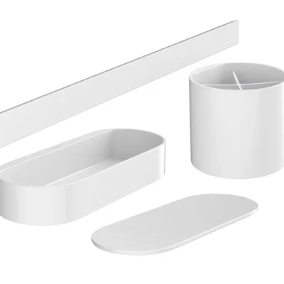 Hansgrohe WallStoris - vannas istabas aksesuāri, balts matēts 27968700