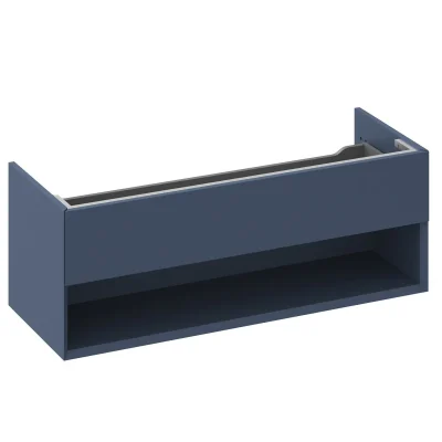 Ravak Lite - izlietnes skapītis 120x45x43 cm, 1 atvilktne, Deepsea Blue X000001869