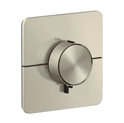Axor ShowerSelect ID - termostata maisītājs zemapmetuma montāžai, HighFlow, birstēts niķelis 36775820