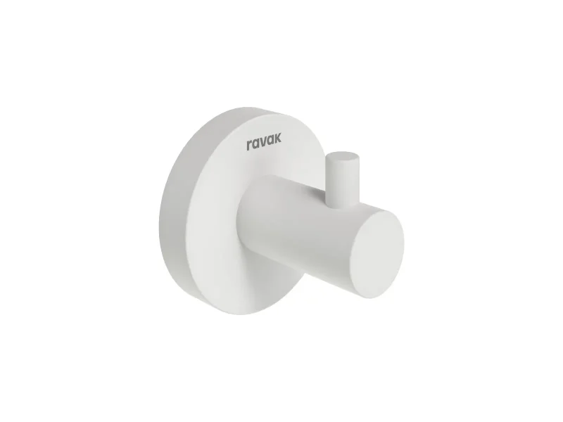 Ravak Kona - āķis, matēti balts X07P1312
