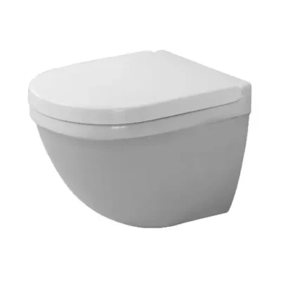 Duravit Starck 3 - pie sienas stiprināms WC Comfort, ar HygieneGlaze, Alpu balts 2227092000