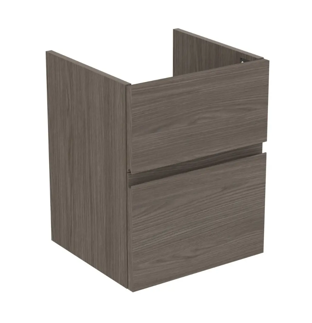 Ideal Standard Finesse - izlietnes skapītis, 43x40x54 cm, 2 atvilktnes, Dark Elm E3405UR