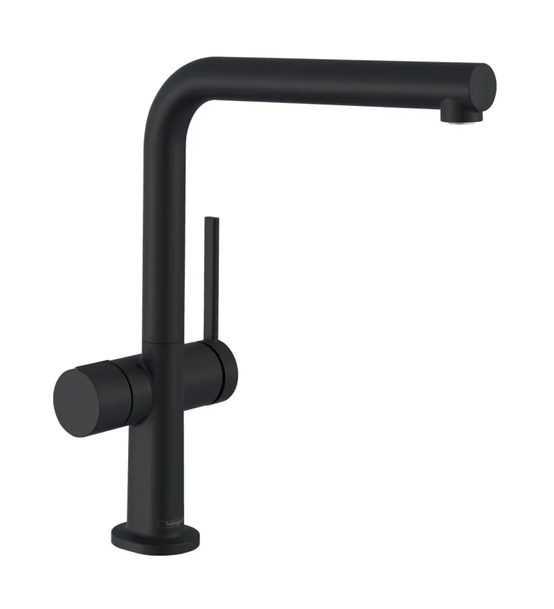 Hansgrohe M54 - virtuves izlietnes maisītājs Talis 270, ar ierīces noslēgvārstu, matēti melns 72827670