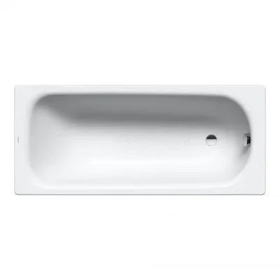Kaldewei Advantage - Taisnstūra vanna Saniform Plus 362-1, 160x70 cm, pilnas virsmas pretslīdes pārklājums, pērļu efekts, balta 111734013001