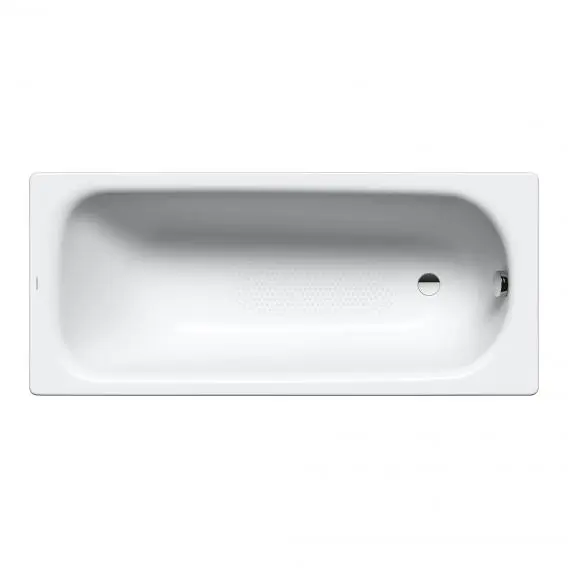 Kaldewei Advantage - Taisnstūra vanna Saniform Plus 362-1, 160x70 cm, pilnas virsmas pretslīdes pārklājums, pērļu efekts, balta 111734013001