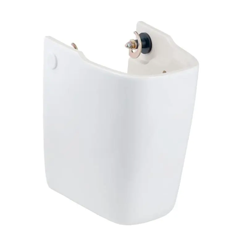 Geberit Selnova Compact - puskolonna rokas izlietnei, balta 501.448.00.7