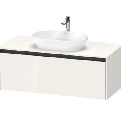 Duravit Ketho.2 - izlietnes skapītis 46x120x55 cm, 1 atvilktne, balts spīdīgs K24887022220000