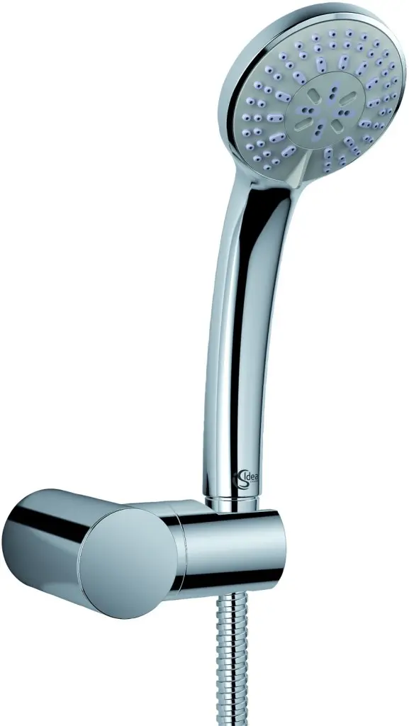 Ideal Standard Idealrain - dušas komplekts, 3 strūklas, turētājs un šļūtene, hromēts B9507AA