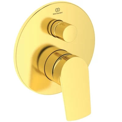 Ideal Standard La Dolce Vita - zemapmetuma maisītājs, 2 patērētājiem, matēts zelts A7637A2
