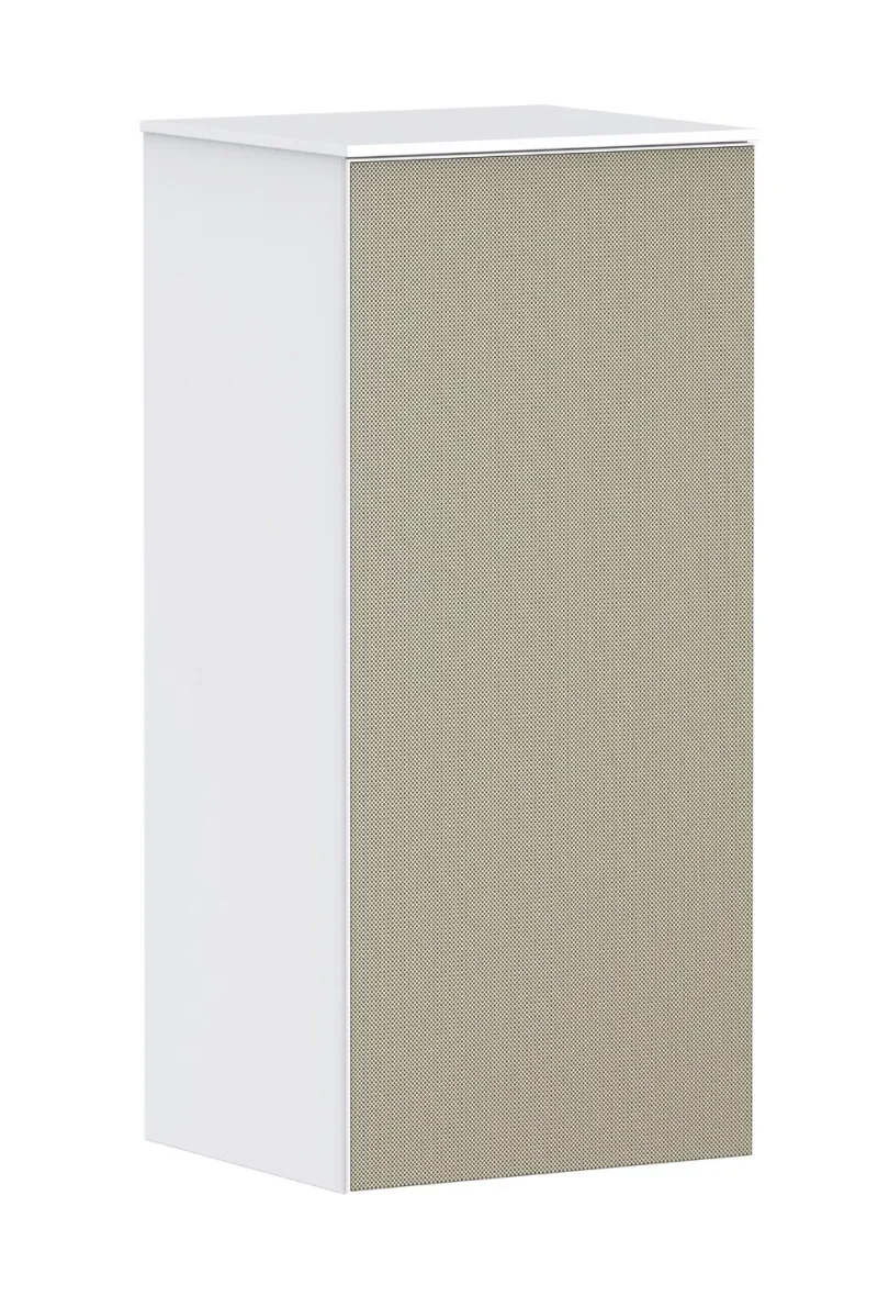 Hansgrohe Xevolos E - sānskapis 41x89x36 cm, 1 durvis, eņģes labajā pusē, matēti balts/bronza 54215390