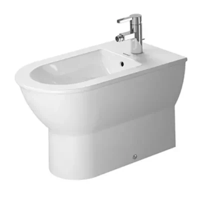 Duravit Darling New - stāvošs bidē ar WonderGliss, Alpu balts 22511000001