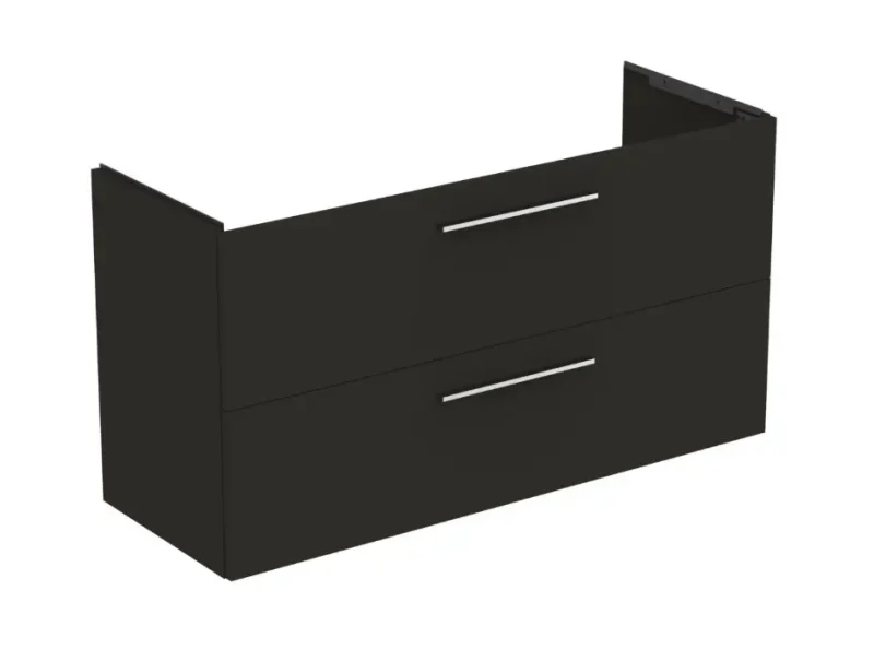 Ideal Standard i.Life A - izlietnes skapītis, 120x44x63 cm, 2 atvilktnes, matēti antracīta pelēks T5258NV