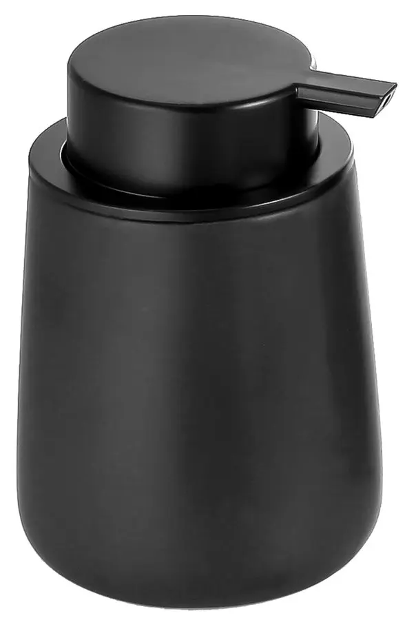 Aqualine Accessoires - stāvošs ziepju dozators, melns 08136