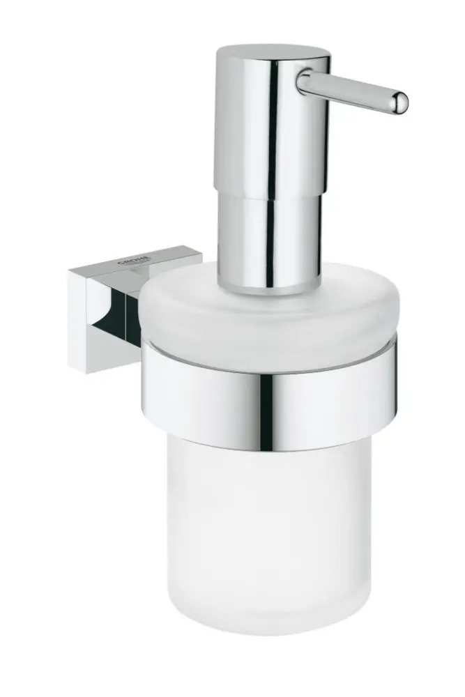 Grohe Essentials Cube - ziepju dozators, hromēts 40756001
