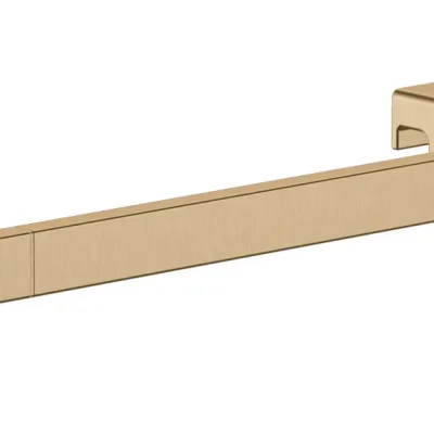 Hansgrohe AddStoris - dušas durvju rokturis, garums: 400 mm, birstēta bronza 41759140