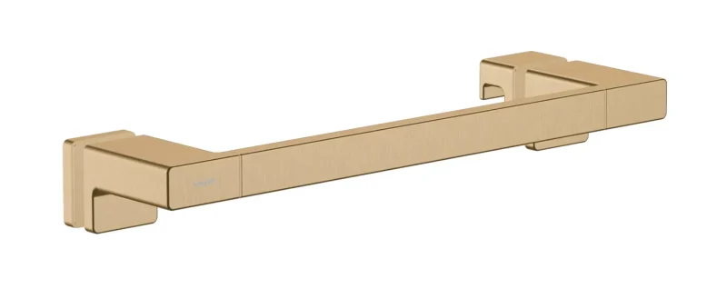 Hansgrohe AddStoris - dušas durvju rokturis, garums: 400 mm, birstēta bronza 41759140