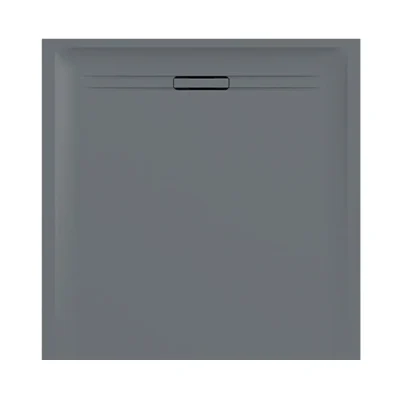 Geberit Sestra - dušas paliktnis 90x90 cm, pelēks 550.260.00.2