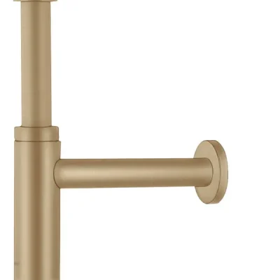 Hansgrohe sifoni - dizaina sifons Flowstar S, birstēts bronza 52105140