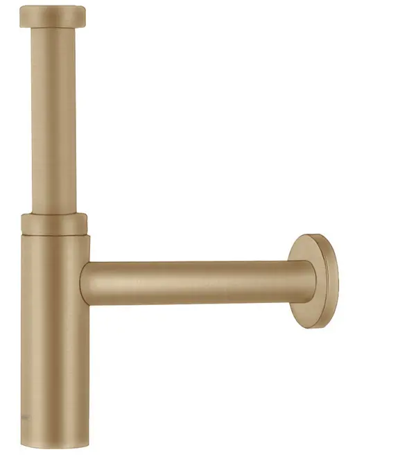 Hansgrohe sifoni - dizaina sifons Flowstar S, birstēts bronza 52105140