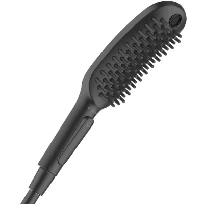 Hansgrohe DogShower - dušas galva 150, 3 strūklas, masāžas sprauslas, matēti melns 26640670