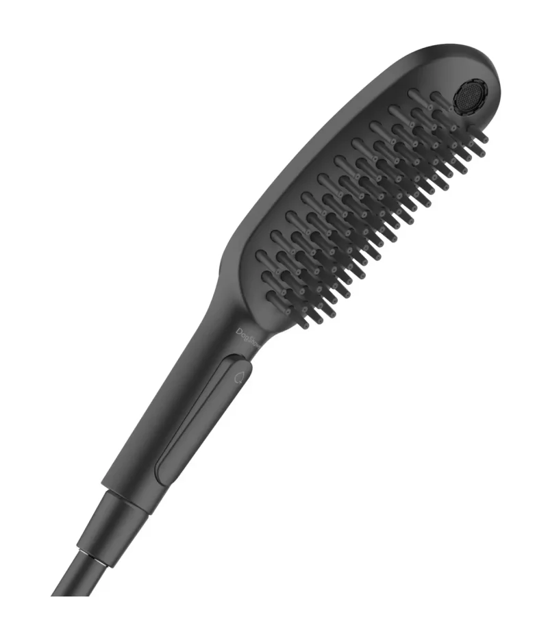 Hansgrohe DogShower - dušas galva 150, 3 strūklas, masāžas sprauslas, matēti melns 26640670