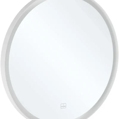Villeroy & Boch Subway 3.0 - rāmja spogulis ar LED apgaismojumu, diametrs 71 cm, skārienjutīgs sensors A4647100
