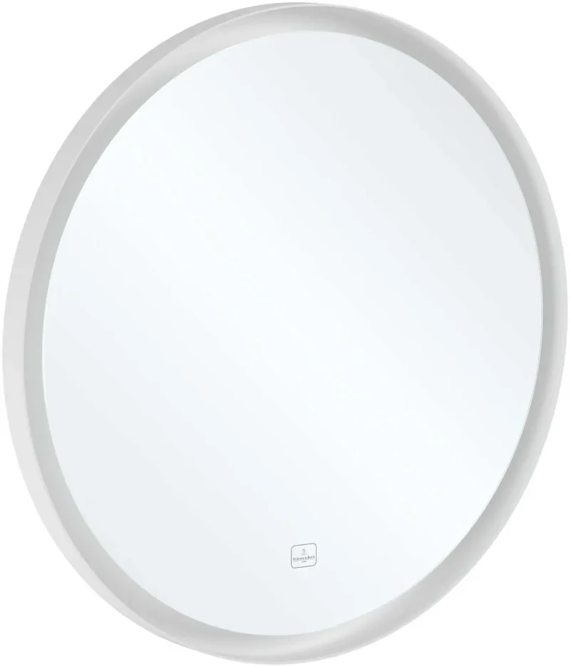 Villeroy & Boch Subway 3.0 - rāmja spogulis ar LED apgaismojumu, diametrs 71 cm, skārienjutīgs sensors A4647100