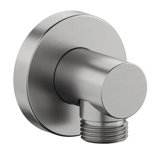 Duravit piederumi - dušas pieslēguma līkums, matēts nerūsējošais tērauds UV0630008070