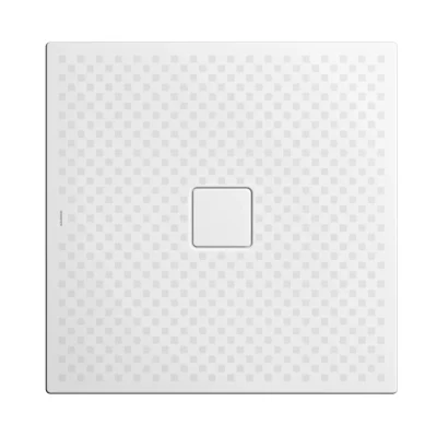 Kaldewei Avantgarde - taisnstūra dušas paliktnis Conoflat 792-1, 100x100 cm, pilnībā neslīdošs, pērļu efekts, bez putupolistirola balsta, balts 465630023001