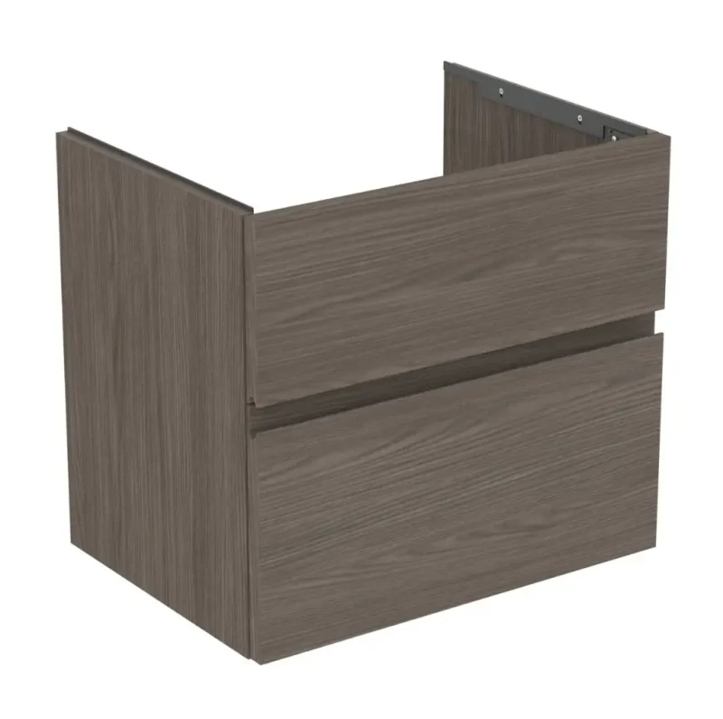 Ideal Standard Finesse - izlietnes skapītis, 60x44x55 cm, 2 atvilktnes, Dark Elm E3386UR