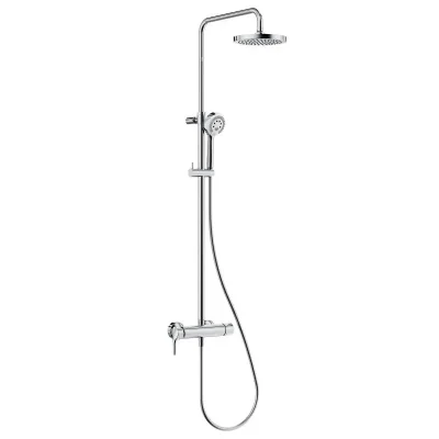 Kludi Logo - dušas kolonna Dual Shower System ar maisītāju, 20 cm, hroms 6808505-00
