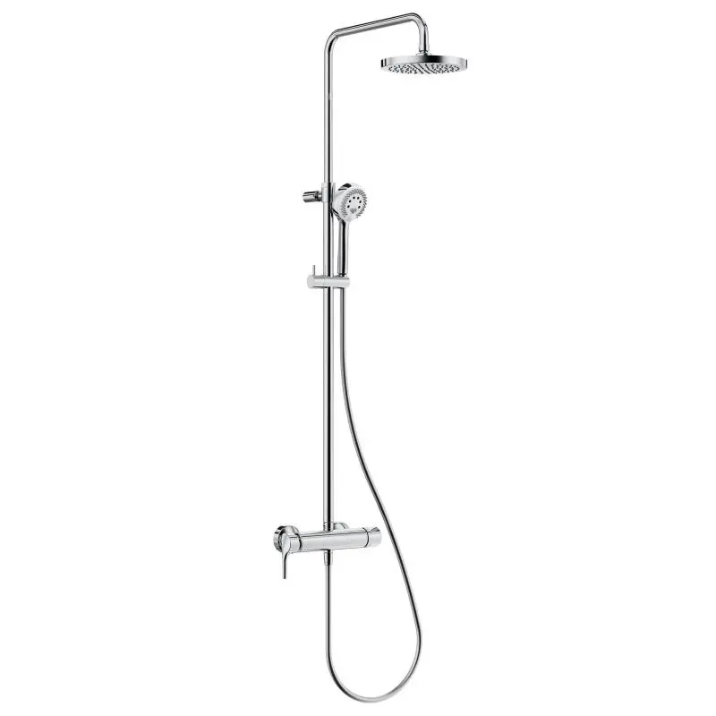 Kludi Logo - dušas kolonna Dual Shower System ar maisītāju, 20 cm, hroms 6808505-00