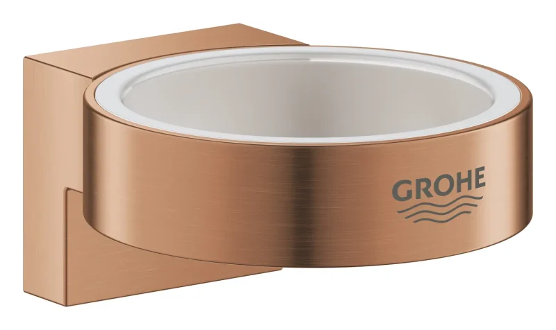 Grohe Selection - turētājs glāzei / ziepju dozatoram, Warm Sunset birstēts 41027DL0