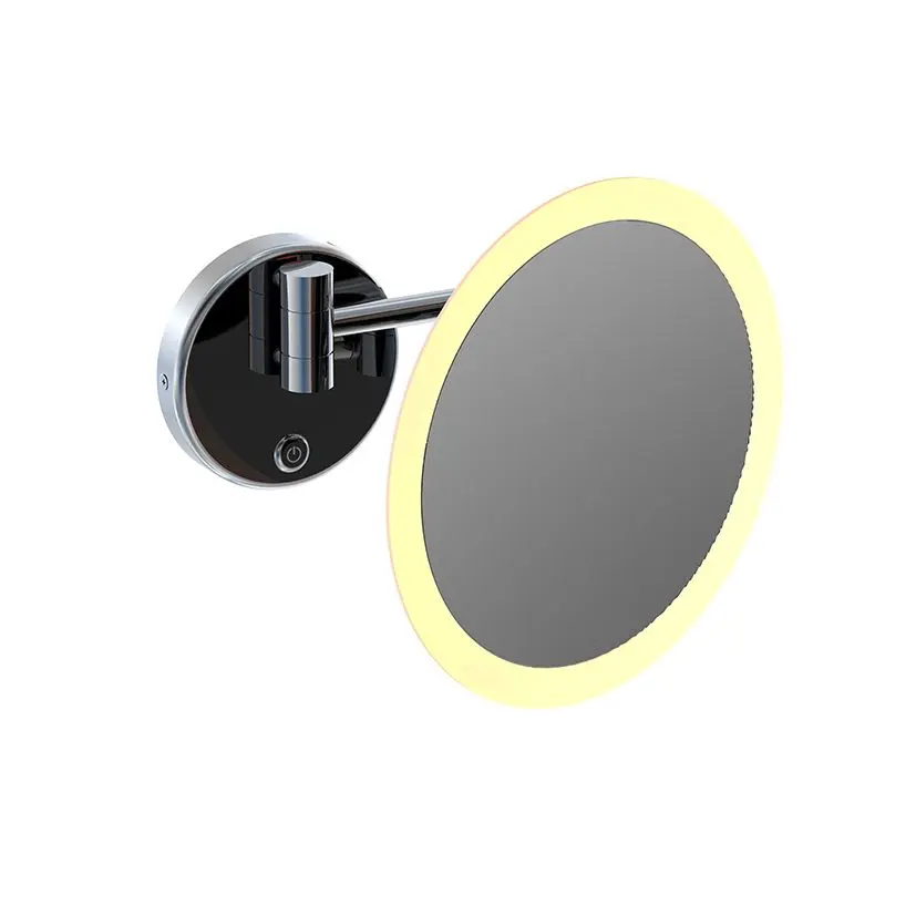 Steinberg 650 - kosmētiskais sienas spogulis ar LED apgaismojumu, hroms 650 9030
