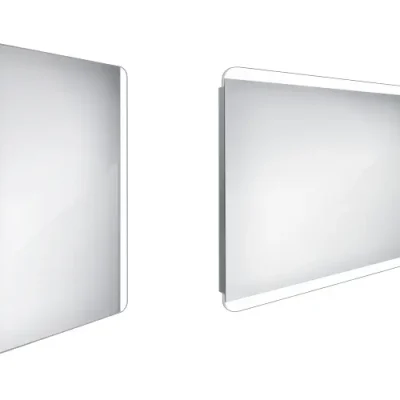 Nimco spogulis - spogulis ar LED apgaismojumu, 60x80 cm, alumīnijs ZP 17002