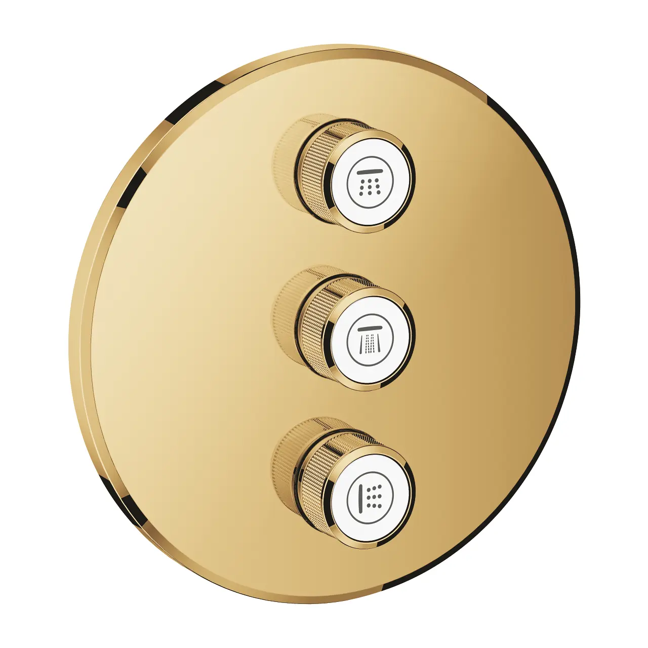 Grohe Grohtherm SmartControl - 3 virzienu zemapmetuma vārsts, Cool Sunrise 29122GL0