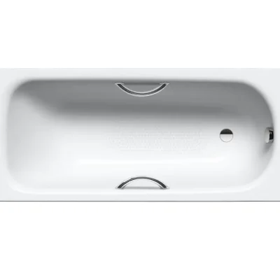 Kaldewei Advantage - Vanna Saniform Plus Star 334, 170x73 cm, ar rokturu atverēm, pilnībā neslīdoša, pērļu efekts, balta 133434013001