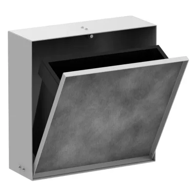 Hansgrohe XtraStoris Rock - zemapmetuma atkritumu tvertne 4 l, matēti balta 56089700