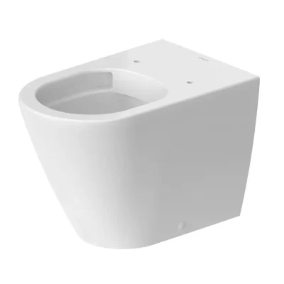 Duravit D-Neo - grīdas WC, Vario noteka, Rimless, DuraShield, matēti balts 200309AC00