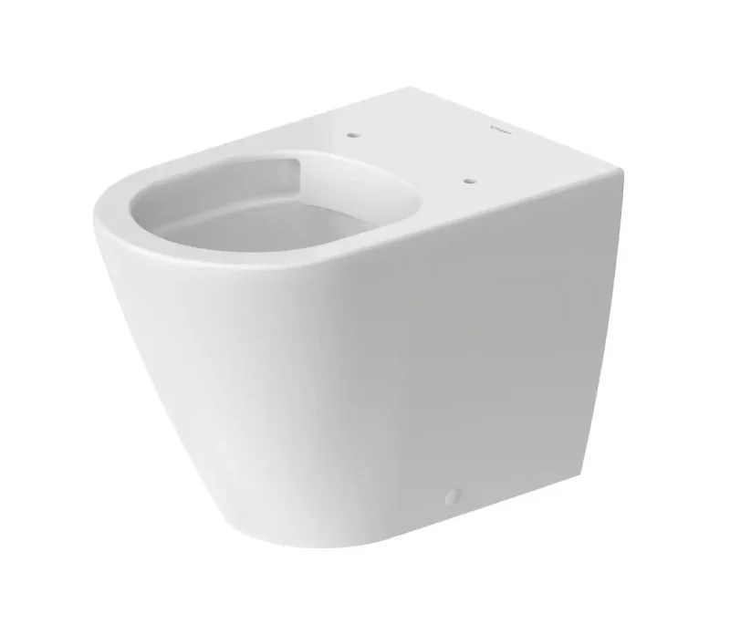 Duravit D-Neo - grīdas WC, Vario noteka, Rimless, DuraShield, matēti balts 200309AC00