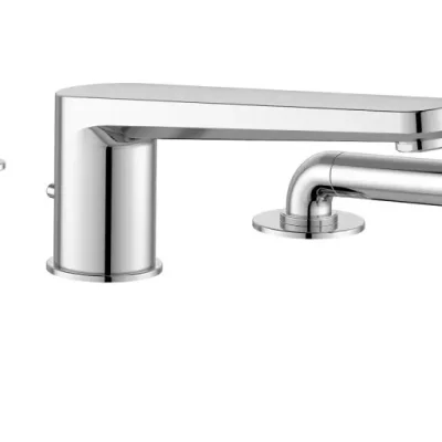 Ideal Standard Tonic II - vannas maisītājs vannas malai, 3 atveru montāža, hroms A6348AA