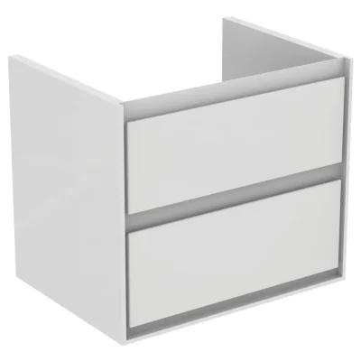 Ideal Standard Connect Air - izlietnes skapītis, 60x44x52 cm, balts spīdīgs/balts matēts E0818B2