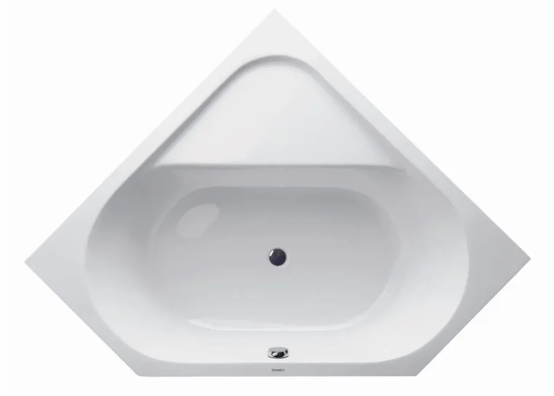 Duravit D-Code - stūra vanna 140x140 cm, balta 700137000000000