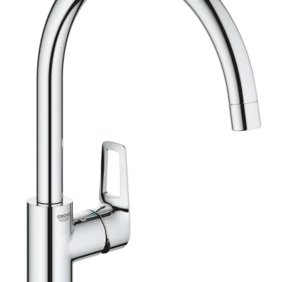 Grohe BauLoop - virtuves izlietnes maisītājs, hroms 31232001