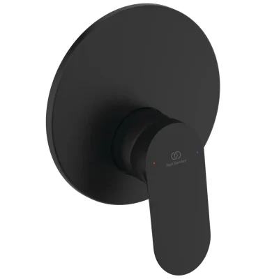 Ideal Standard Ceralife O - zemapmetuma dušas maisītājs, zīdaini melns BE024XG
