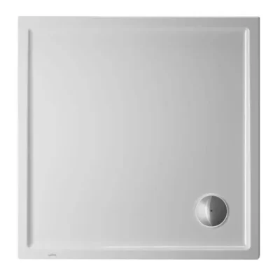 Duravit Starck Slimline - dušas paliktnis 100x100x5 cm, balts 720116000000000