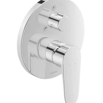 Duravit B.1 - zemapmetuma vannas maisītājs, 2 patērētājiem, hromēts B15210018010