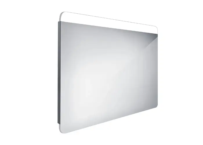 Nimco spogulis - spogulis ar LED apgaismojumu, 90x70 cm, alumīnijs ZP 23019