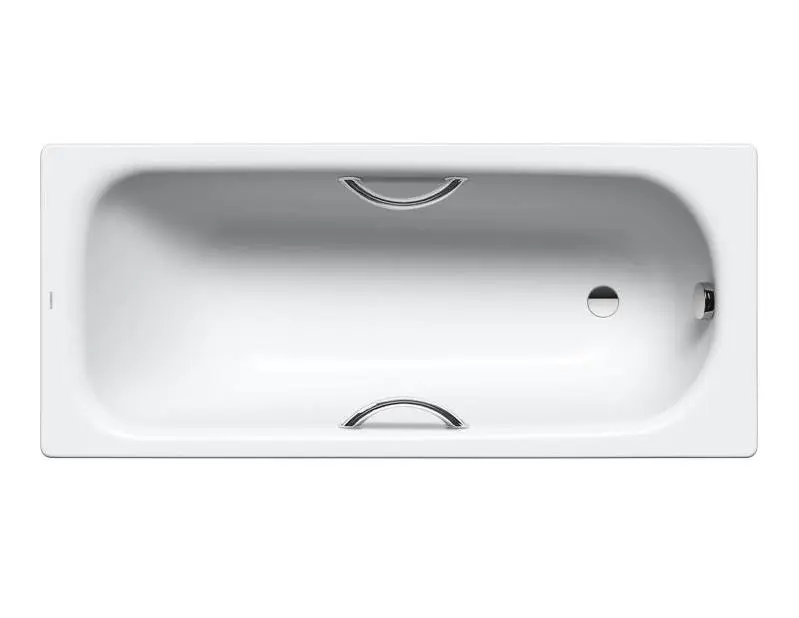 Kaldewei Advantage - Vanna Saniform Star 338, 175x75 cm, ar rokturu caurumiem, pērļu efekts, balta 133800013001