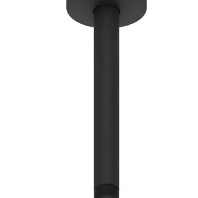 Duravit piederumi - griestu izvads, 20 cm, melns matēts UV0670025046